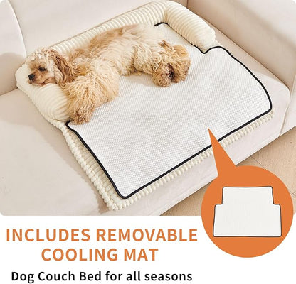 HAOMAIJIA Dog Couch Bed for Large Dogs, Non Slip Pet Couch Covers for Sofa - Image 2