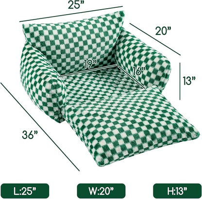 Hollypet Cat Bed Fluffy Plush Mutifuctional Double-Layer Soft Pet Couch - Image 3