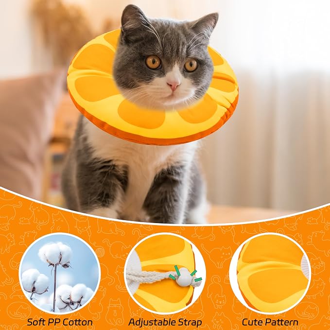 Cat Cone Collar Soft, Cat Recovery Collar - Image 3