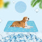 BEAUTYZOO Upgraded Dog Self Cooling Mat Ice Silk Chill Pads by BEAUTYZOO