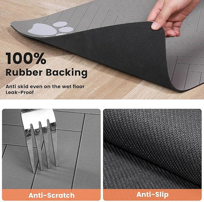 Pet Feeding Mat-Absorbent Pet Placemat - Image 5