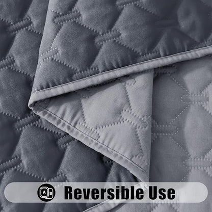 Smiry Waterproof Dog Bed Cover Blanket, Soft Reversible Pet Blanket, Washable - Image 3