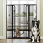 keny 51" Extra Tall Pet Gate, 29.7"-46" Wide Adjustable Cat Gate by keny