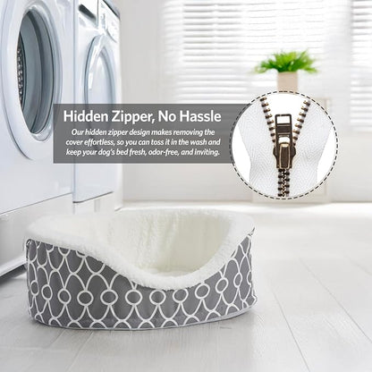 MidWest Homes for Pets Orthoperdic Egg-Crate Nesting Pet Bed w/Teflon Fabric - Image 4