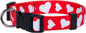 Native Pup Valentine’s Dog Collar- Valentines Day Pet Collars- Valentine Girly by NativePup