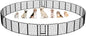 Yaheetech Dog Playpen Outdoor, 40 inch 32 Panels Dog Pen Indoor Heavy Duty by Yaheetech