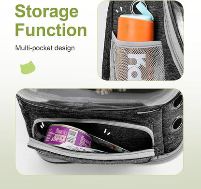 Expandable Cat Backpack, Cat Bubble Backpack Carrier - Image 8