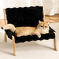 Solid Wood Cat Couch Bed for Indoor Cats, Modern Cat Sofa by Kicari