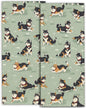 Cute Shiba Inu Hand Towels by amepay