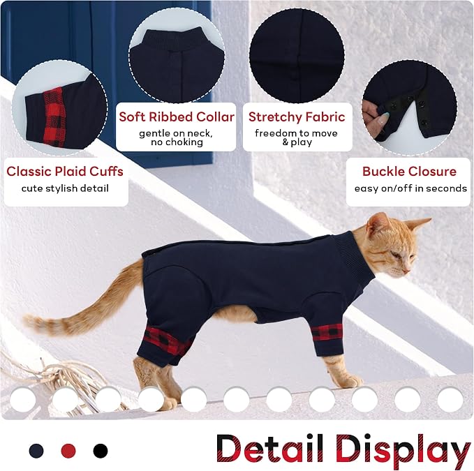PUMYPOREITY Fur Control Cat Pajamas, Versatile Shirt - Image 2