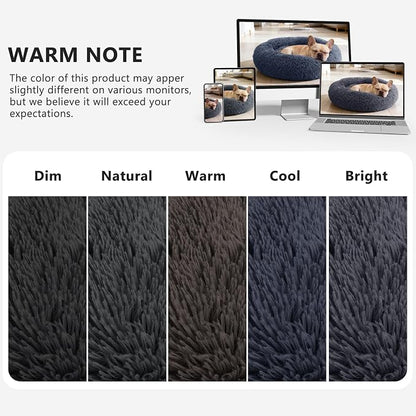 MIXJOY Orthopedic Dog Bed Comfortable Donut Cuddler Round Pet Beds Ultra Soft - Image 8
