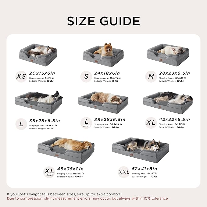 Bedsure Orthopedic Dog Beds Large Sized Dog - Image 7