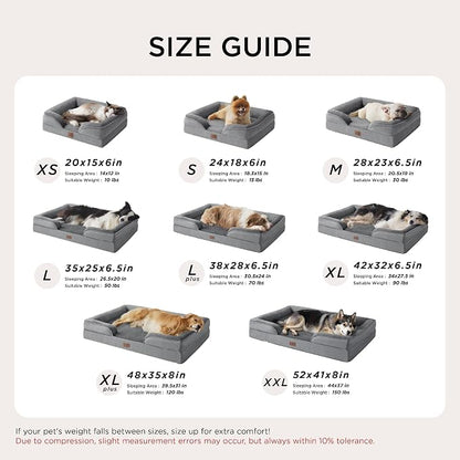 Bedsure Orthopedic Dog Bed for Medium Dogs - Image 7