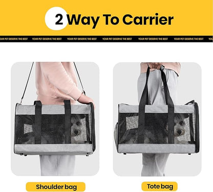 Cat Carrier Airline Approved, Soft-Sided Dog Carrier - Image 8