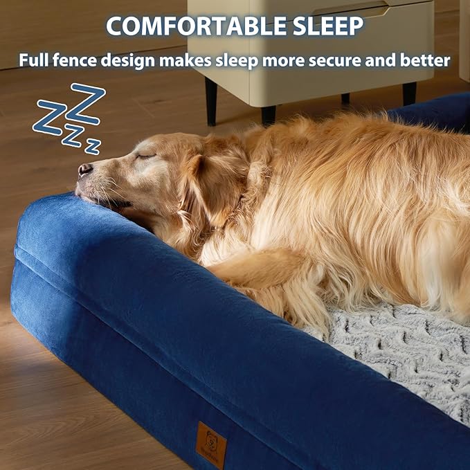 WNPETHOME XL Extra Large Dog Bed, Washable Dog Couch - Image 2