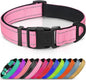 Joytale Reflective Dog Collar, Soft Neoprene Padded, Metal D-Ring, Nylon Pet by Joytale