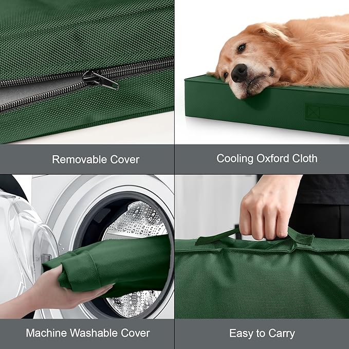 Outdoor Dog Bed for Small Dogs, Waterproof Dog Crate Bed for Medium Dogs Cats - Image 6