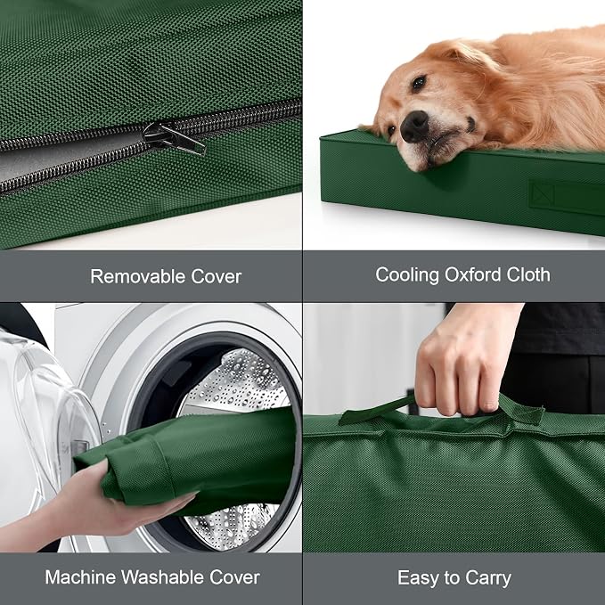 Outdoor Extra Large Dog Bed, Jumbo Waterproof Dog Bed - Image 6