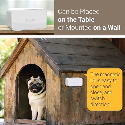 SVD.PET Dog Poop Bag Holder Dispenser, Wall mount or Tabletop, Holds 8 Rolls of - Image 2