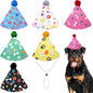 6pcs Dog Birthday Party Hats Felt by JpGdn