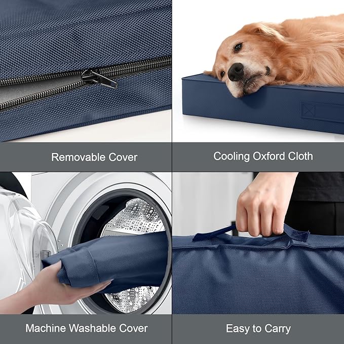 Outdoor Waterproof XL Dog Bed, Orthopedic Dog Bed - Image 6