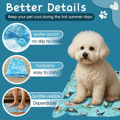Cooling Pad for Dog, Instant Pet Cool Mat for Puppy, Comfortable Cool Pet Mat - Image 2