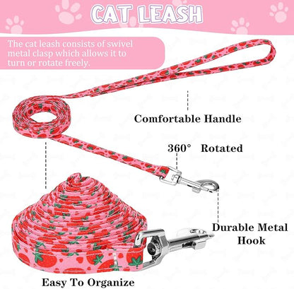 2 Pack Cat Harness and Leash, Escape Proof Adjustable Cat Harness - Image 4