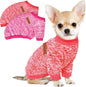2 Pcs Dog Sweaters for Small Dogs Girl Boy Winter Fleece Clothes Warm Soft Dog by BAOBICUTE