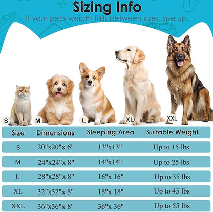 Dog Beds Large Sized Dog and Cats, 32in Pet Beds - Image 2