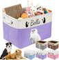 Personalized Dog Cat Toy Storage Basket by Unknown