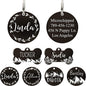 UltraJoys Stainless Steel Pet ID Tag Dog Name Tags Personalized Front and Back by UltraJoys