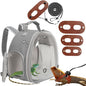 Leopard Gecko Travel Carrier, Bearded Dragon Travel Backpack by WEVONIGU