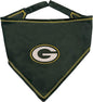 Pets First NFL Green Bay Packers TIE Bandana, Large/X-Large. Dog Bandana Scarf by PETSFIRST