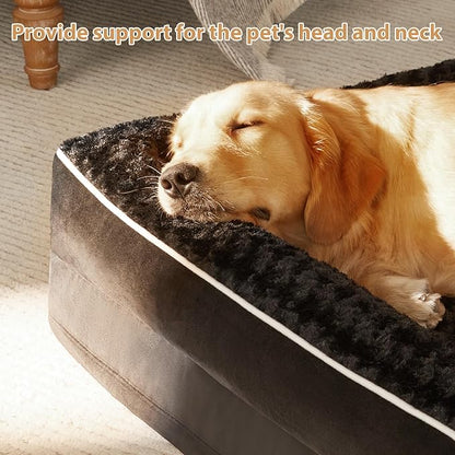 BFPETHOME Orthopedic Dog Beds for Large Dogs-Waterproof Sofa Pet Bed - Image 2