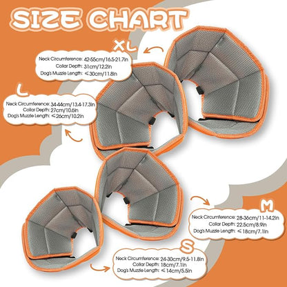 Dog Cone for Large Dogs After Surgery, Soft Dog Cone Collar for Dogs to Stop - Image 2