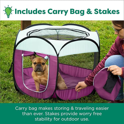Furhaven Portable Dog Playpen, Cat Playpen, Pet Playground, Kennel Foldable - Image 5