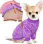 3 Pack Dog Sweaters for Small Dogs Girl Boy Winter Fleece Clothes Warm Soft Dog by BAOBICUTE