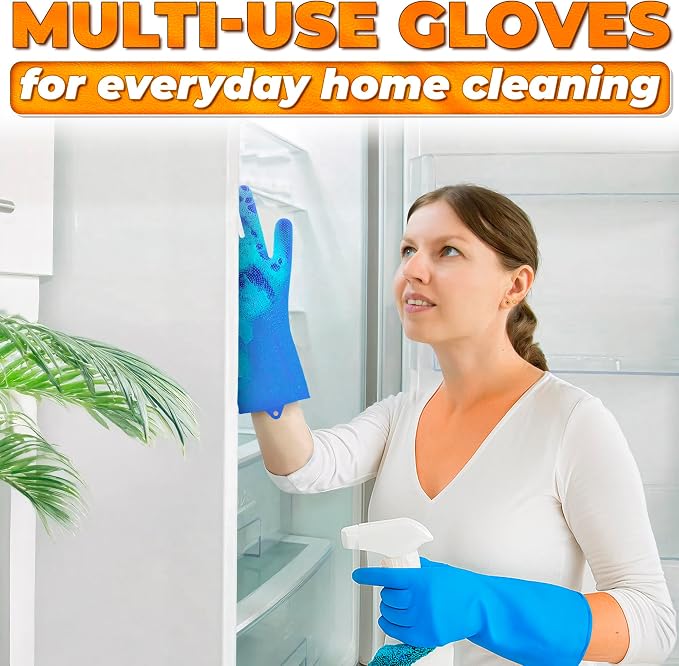 ALPENKOK Silicone Dish Gloves - Image 8