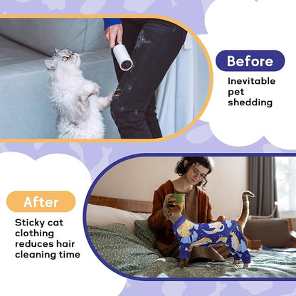 PUMYPOREITY Cat Hair Sticky Sweater, Stretchy 4-Leg Design - Image 5