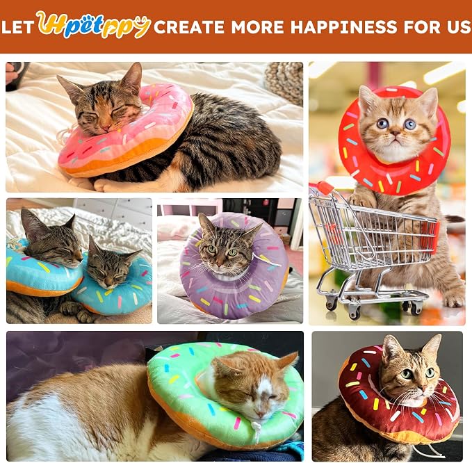 Cat Cone Collar Soft, Cat Recovery Collars - Image 6