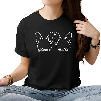 Custom Dog Mom Shirt for Women Pet Ears Sweatshirt - Image 9