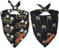 Realeaf New Year Dog Bandanas 2 Pack, Cheers to The New Year Dog Scarf by Realeaf