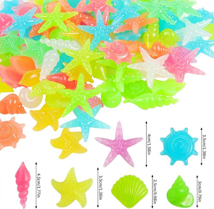 OSOPOLA 100 PCS Glow in The Dark Rocks - Image 3