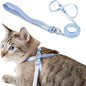 Cat Harness and Leash 2-in-1, Escape Proof Anti-Chocking Harness Adjustable by BuddyArmor
