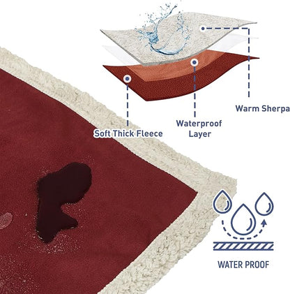 Kritter Planet Waterproof Dog Blanket, Reversible Water Proof Pet Blanket - Image 3