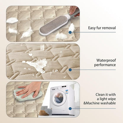 gogobunny 3X Stronger Waterproof Pet Blanket, Scratch Proof Furniture Protector - Image 8
