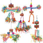 LifeIdeas Bird Shredding Toys, Colorful Bird Foraging Toys by LifeIdeas