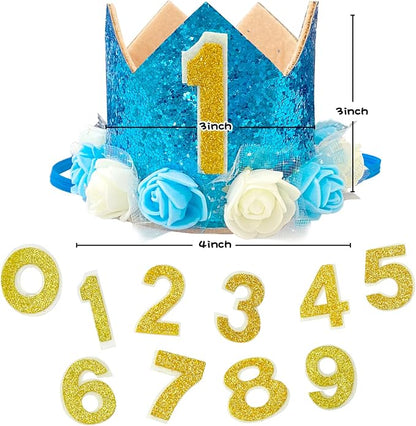 Pet Crown Hat Dog Birthday Reusable Birthday Party Crown - Image 2