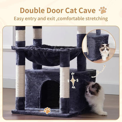 Heybly Cat Tree, Kitten Tower - Image 5