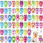 Sweetude 60 Pcs Easter Plaid Dog Bandanas Bulk Easter Pet Scarf Bibs Adjustable by Sweetude